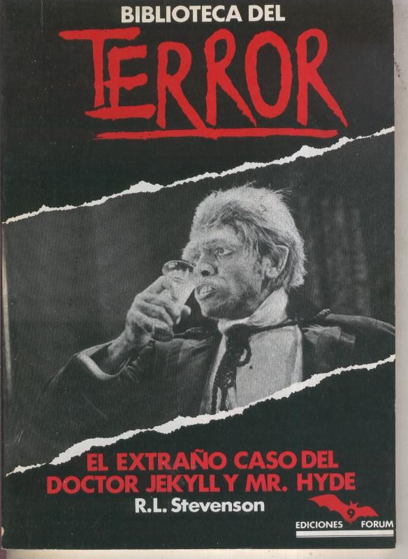 Biblioteca del Terror numero 09: El extraño caso del Doctor Jekyll y Mr. Hyde