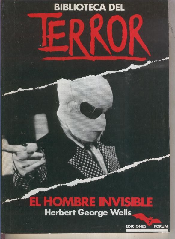 Biblioteca del Terror numero 07: El hombre invisible