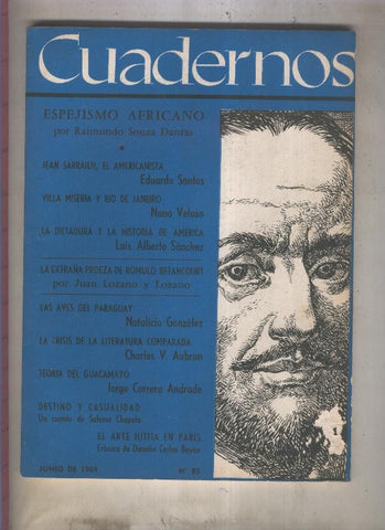 Cuadernos: la revista mensual de America Latina numero 85