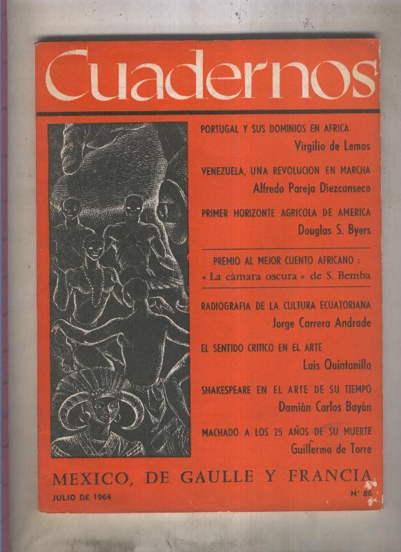 Cuadernos: la revista mensual de America Latina numero 86