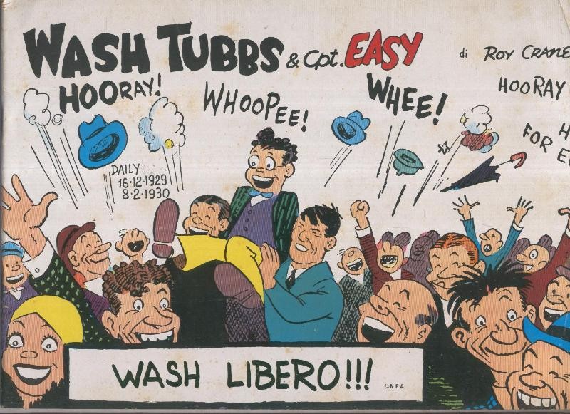 Wash Tubbs & Cpt.Easy numero 25: tiras del 16.12.1929 al 8.2.1930