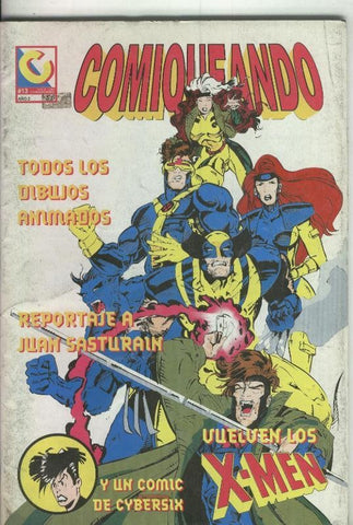 Fanzine: Comiqueando numero 13: X Men