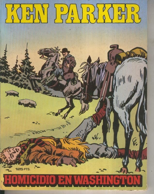 Ken Parker numero 04: Homicidio en Washington