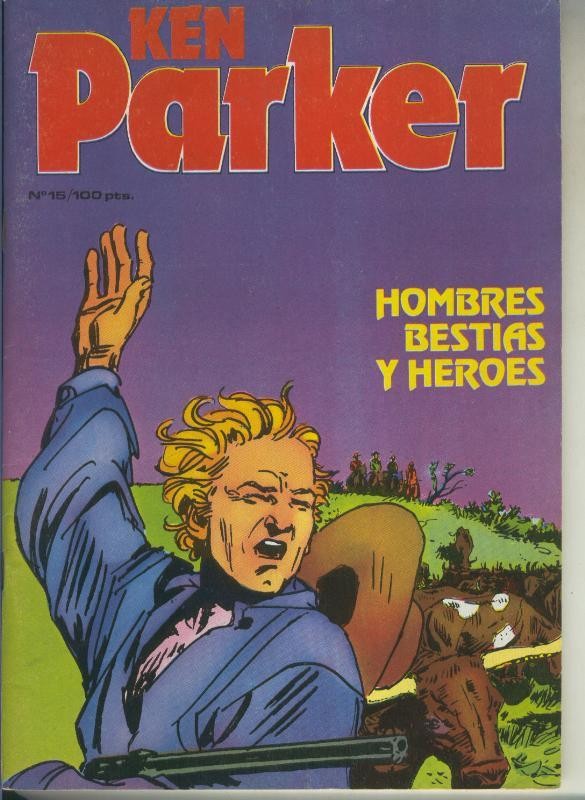 Ken Parker numero 15: Hombres bestias y heroes