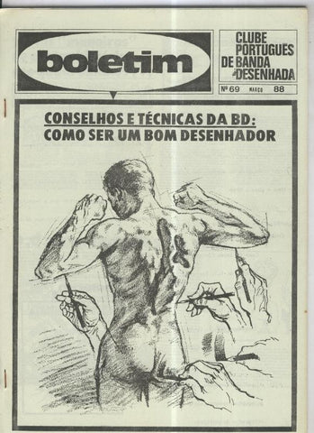 Fanzine: Boletim do clube portugues de Banda Desenhada numero 69