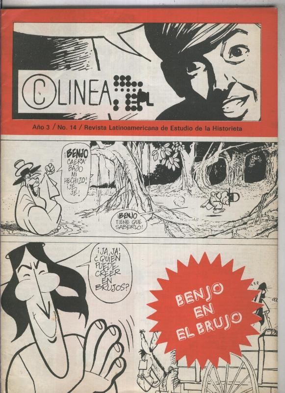 Fanzine: C-Linea numero 14: revista latinoamericana de estudio de la historieta