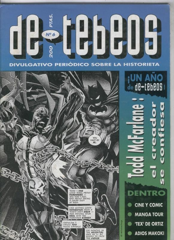 Fanzine: De Tebeos numero 06