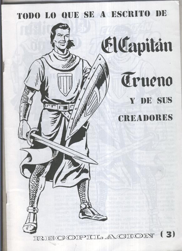 Fanzine: Todo lo que se a escrito de El Capitan Trueno y de sus creadores numero 3