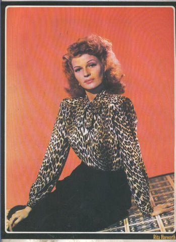 Galeria de estrellas lamina numero 029: Rita Hayworth