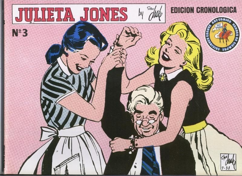Julieta Jones numero 03: tiras 25.1 al 7.7.1954