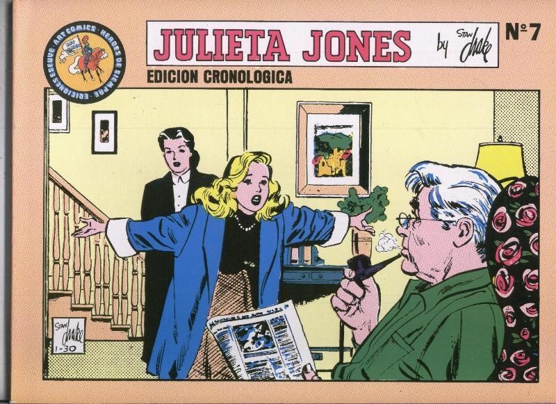 Julieta Jones numero 07: tiras 14.11.1955 al 2.5.1956