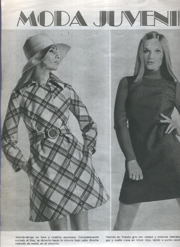 El Hogar y la Moda  numero 1618 (15.9.1969): Moda Juvenil