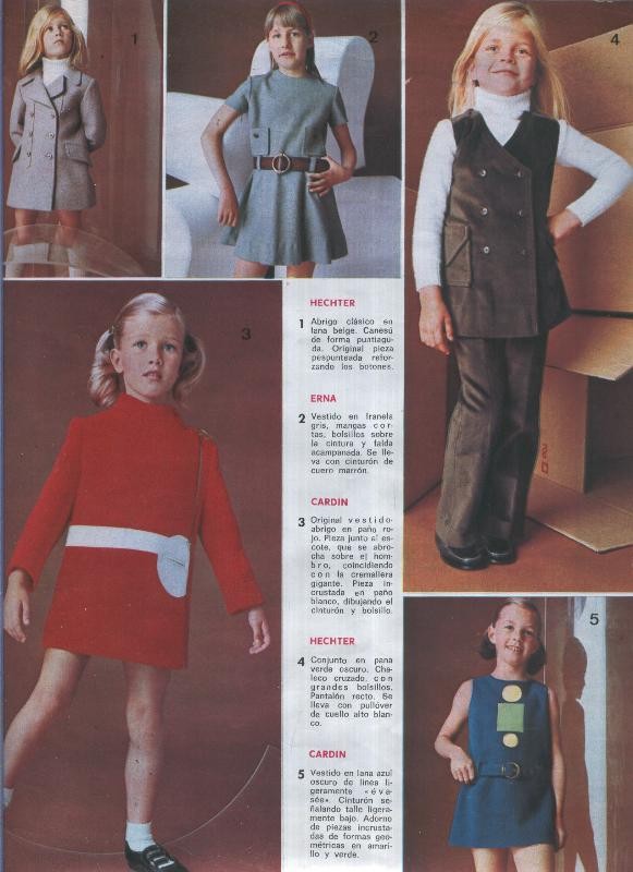 El Hogar y la Moda  numero 1618 (15.9.1969): Moda Juvenil