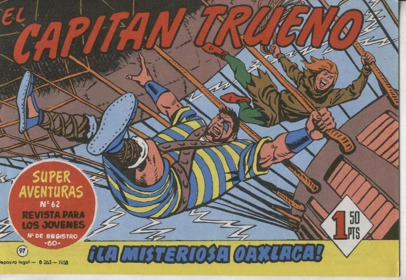 El Capitan Trueno facsimil numero 097: La misteriosa Oaxlaca