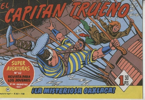 El Capitan Trueno facsimil numero 097: La misteriosa Oaxlaca