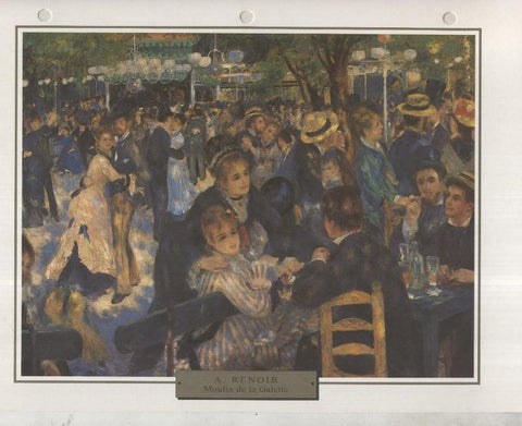 Lamina 14: Auguste Renoir: Moulin de la Galette