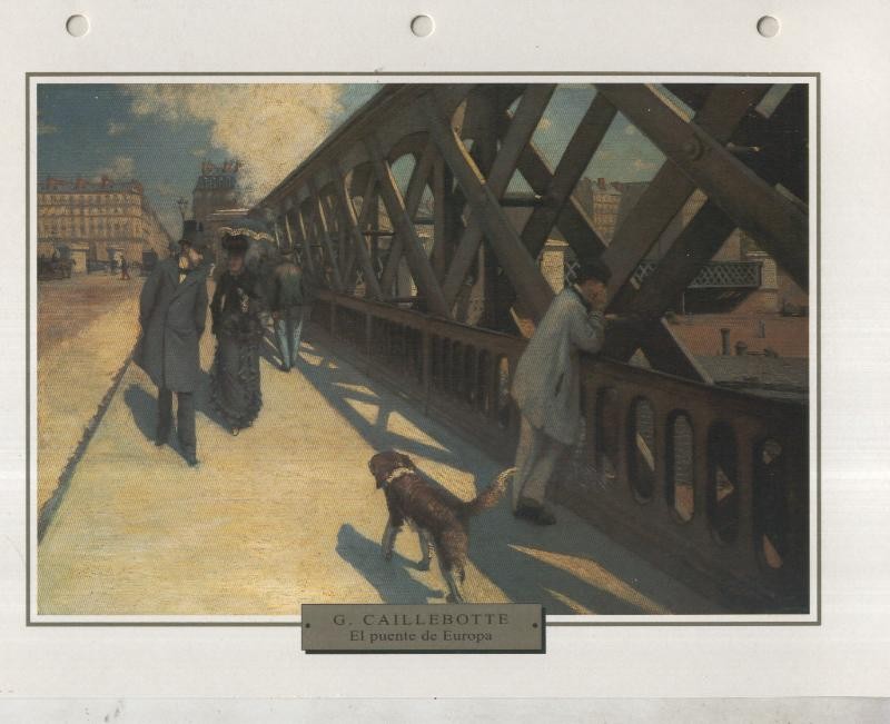 Lamina 15: Gustave Caillebotte: El puente de Europa