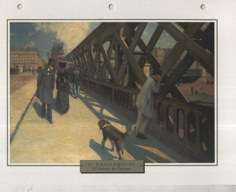 Lamina 15: Gustave Caillebotte: El puente de Europa