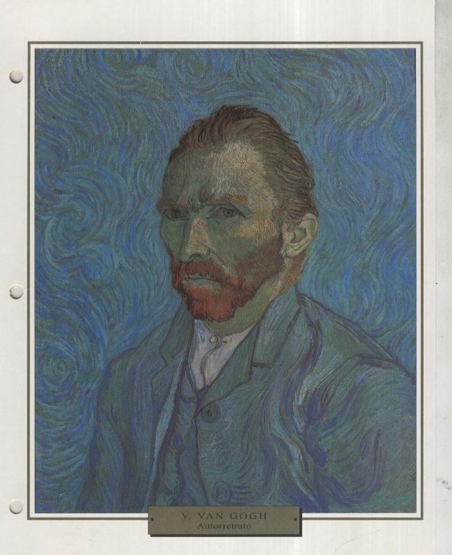 Lamina 49: Van Gogh: Autorretrato