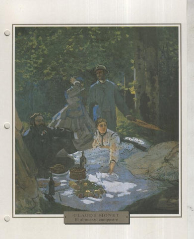 Lamina 59: Claude Monet: El almuerzo campestre