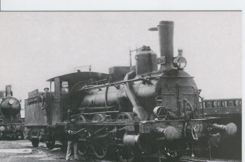 Postal 012343: Locomotora de vapor 030-2083