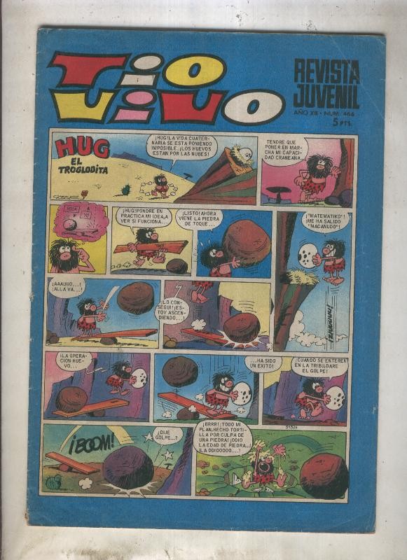 Tio Vivo segunda epoca numero 0466 (numerado 1 en trasera)