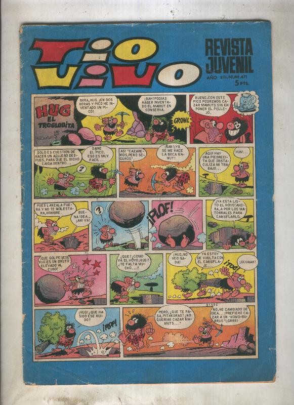 Tio Vivo segunda epoca numero 0471 (numerado 2 en trasera)
