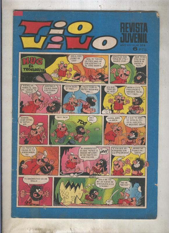Tio Vivo segunda epoca numero 0528 (numerado 3 en trasera)