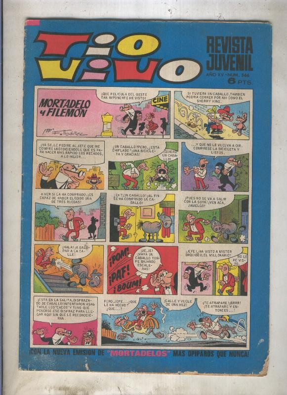Tio Vivo segunda epoca numero 0566 (numerado 2 en trasera)