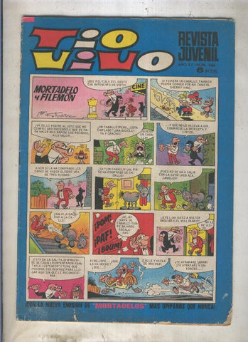 Tio Vivo segunda epoca numero 0566 (numerado 2 en trasera)
