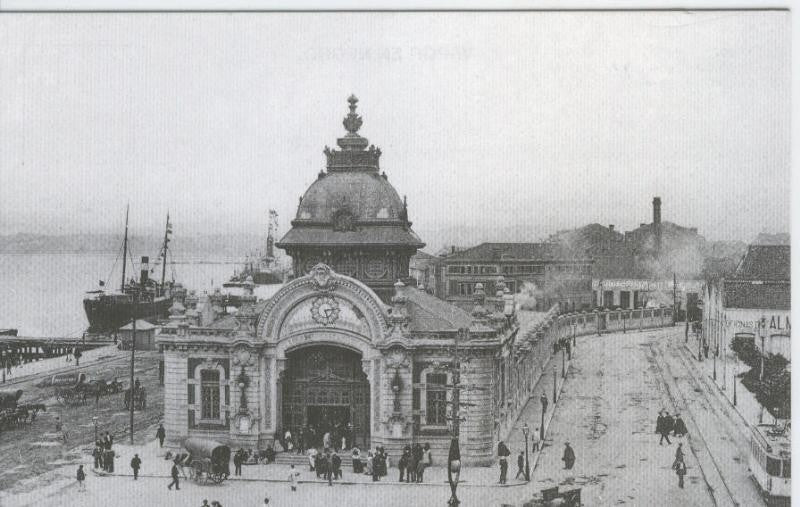Postal 012380: Estacion de la Costa, Santander, año 1920