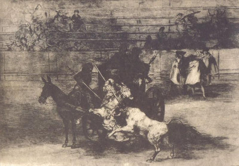Lamina tauromaquia numero 33