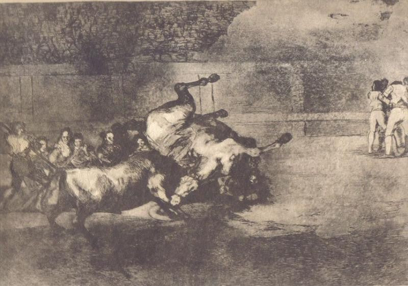 Lamina tauromaquia numero 32