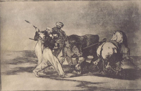 Lamina tauromaquia numero 31
