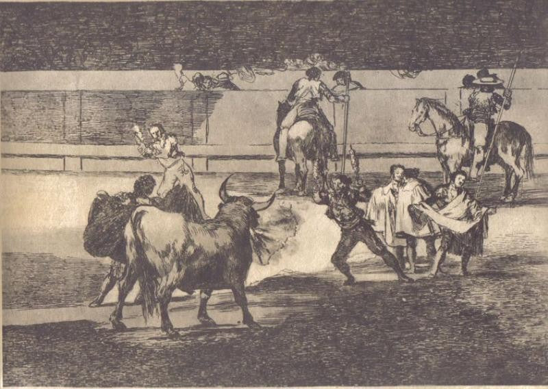 Lamina tauromaquia numero 30