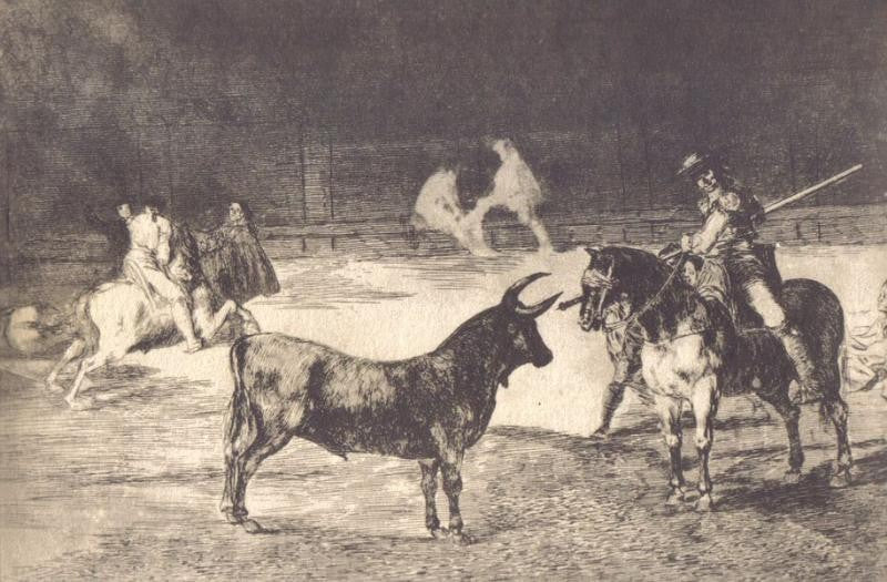 Lamina tauromaquia numero 25