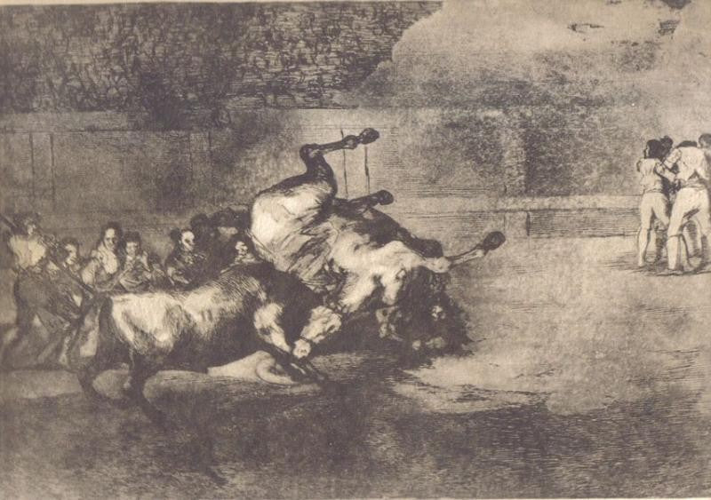 Lamina tauromaquia numero 24