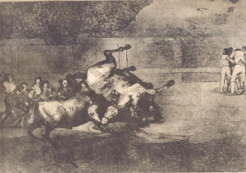 Lamina tauromaquia numero 24