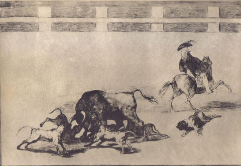 Lamina tauromaquia numero 18