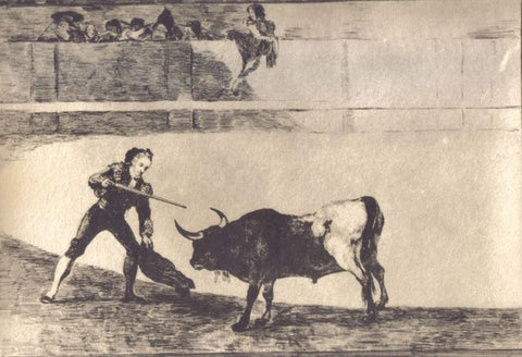 Lamina tauromaquia numero 17