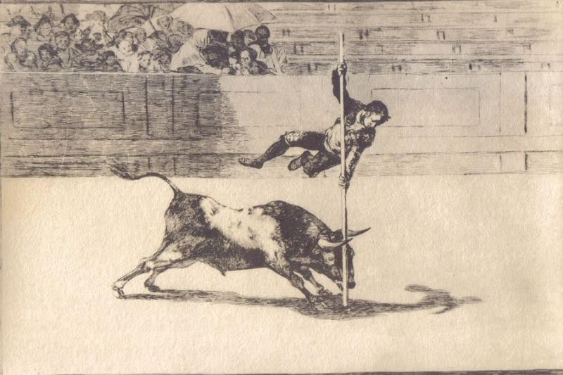 Lamina tauromaquia numero 16