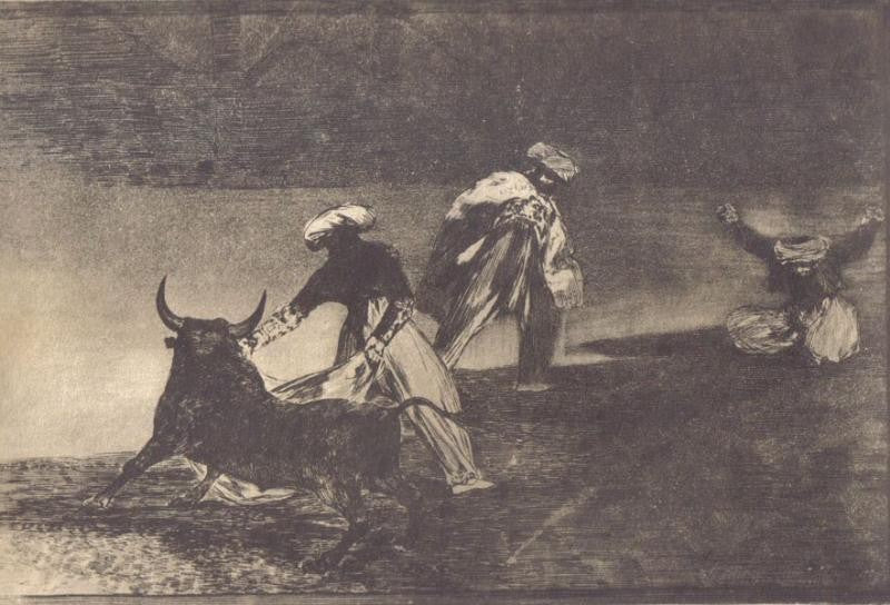 Lamina tauromaquia numero 02