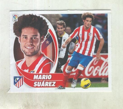 Cromos Liga BBVA 2012-2013: Atletico de Madrid numero 09: Mario Suarez