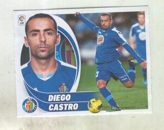 Cromos Liga BBVA 2012-2013: Getafe C.F. numero 14: Diego Castro