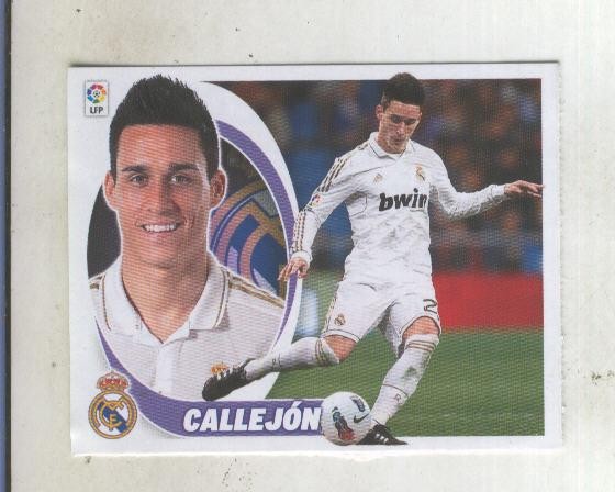 Cromos Liga BBVA 2012-2013: Real Madrid numero 14B: Callejon