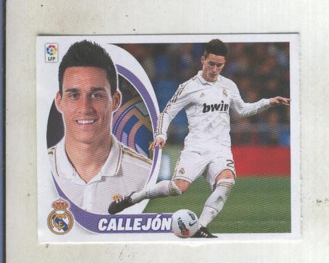 Cromos Liga BBVA 2012-2013: Real Madrid numero 14B: Callejon