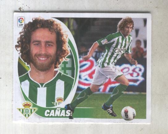 Cromos Liga BBVA 2012-2013: Real Betis numero 08: Cañas