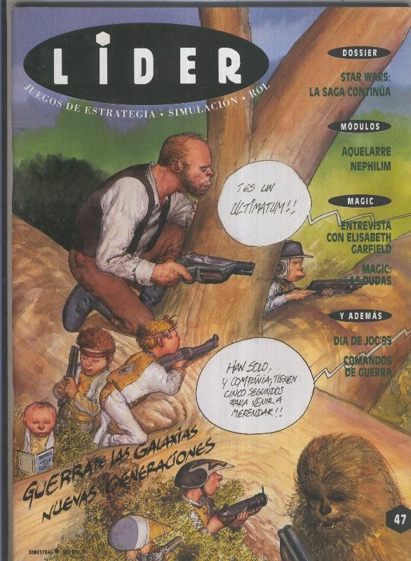 Lider: juegos de estrategia,simulacion,rol numero 047