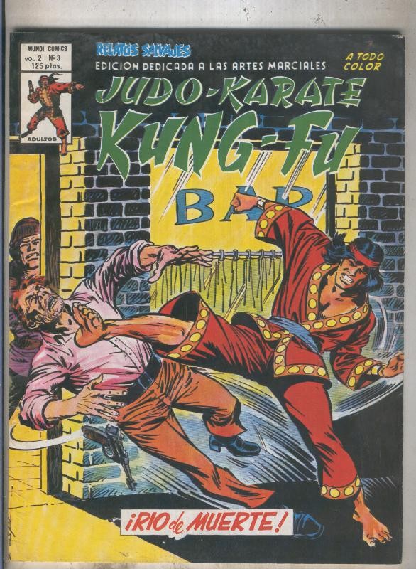 Relatos Salvajes: Artes Marciales-Judo-Karate - Kung Fu de Mundicomic numero 03