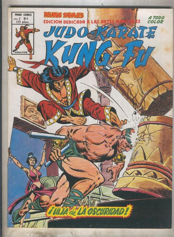 Relatos Salvajes: Artes Marciales-Judo-Karate - Kung Fu de Mundicomic numero 04